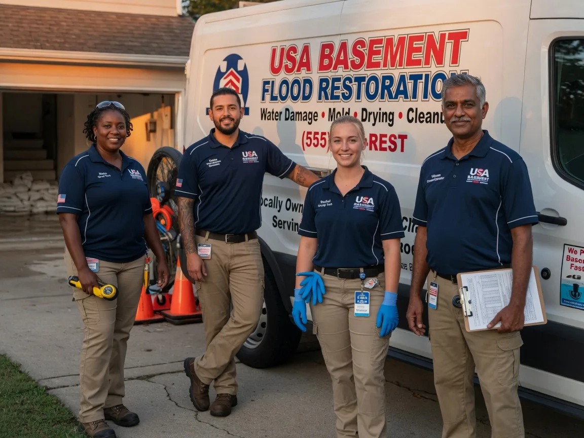 Basement Flood Cleanup company in Ojibwa, WI