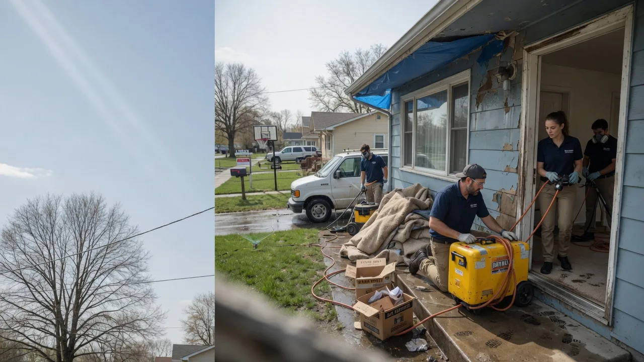 Basement Flood Cleanup in Ojibwa, WI near me